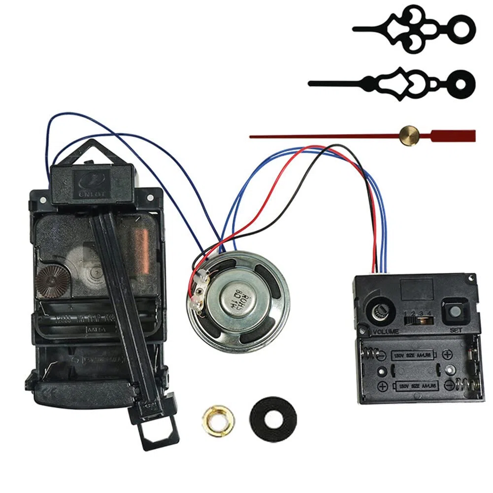 Uposao Movimento dell'orologio a Pendolo al Quarzo, Kit Completo di Orologio a Pendolo con Parti di Ricambio Ideali per Realizzare Un Orologio Westminster di Tua Scelta