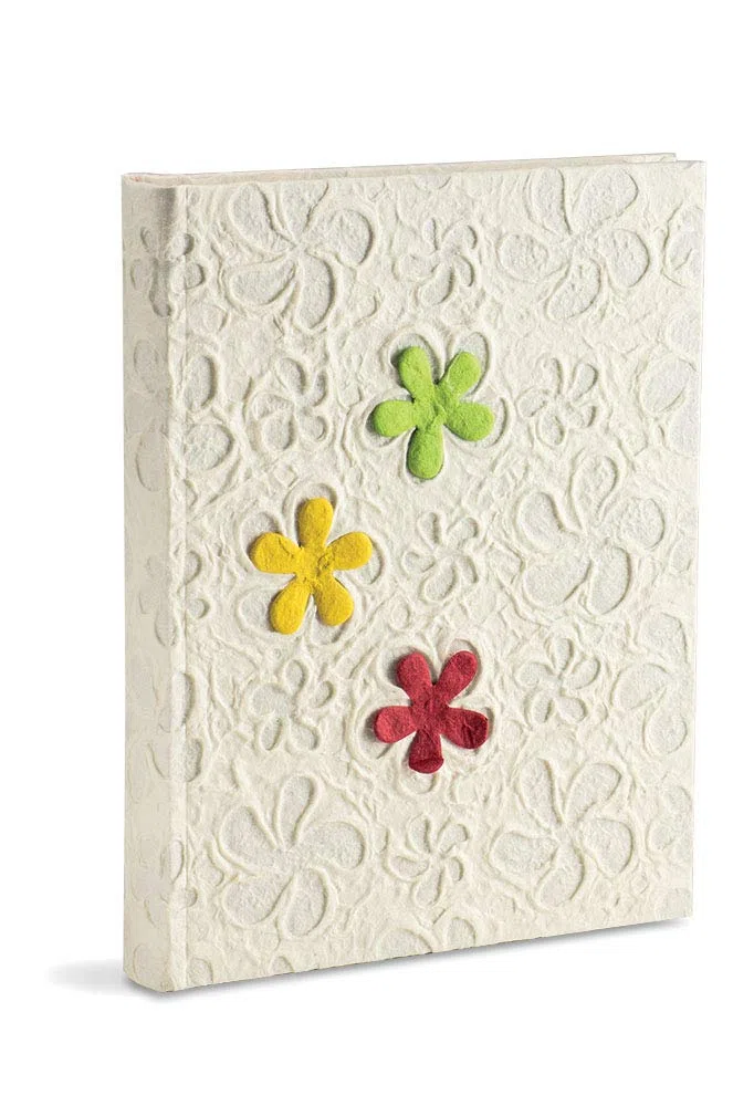 Album Foto 20x25/30FG (60 Pagine) in Carta Riso Bianca con Rilievo