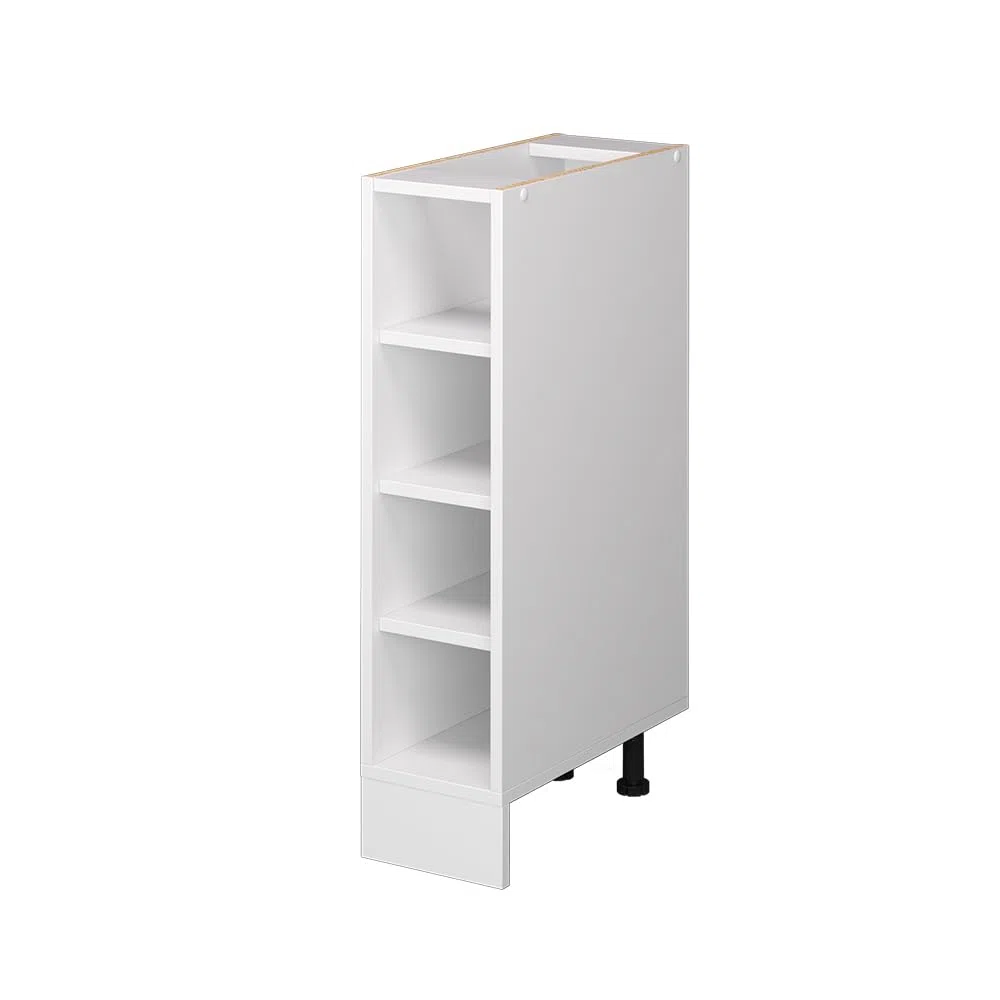 Vicco Scaffale da cucina R-Line, Bianco, 20 cm senza piano di lavoro, per la libera combinazione all'interno di sistemi cucina modulari