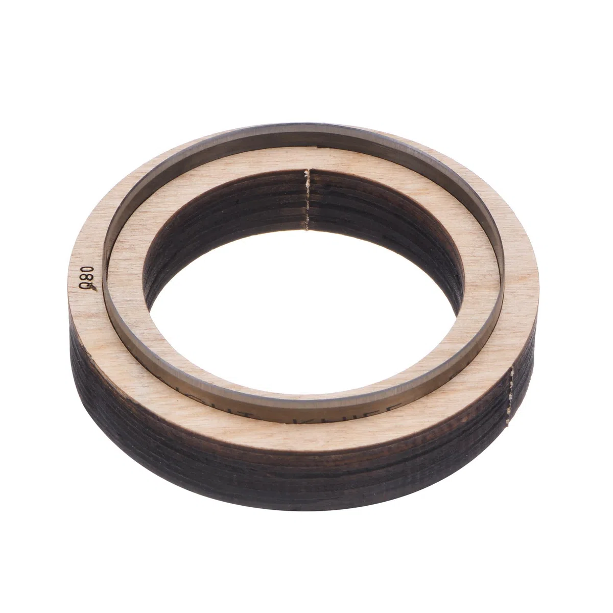 QUARKZMAN Taglio Pelle Fustellatrice 3.1" Dia Fustella Metallo Pelle Taglio Circolare Acciaio Inossidabile Stampi Legno Utensile Punzonatura per Creazioni Artigianali Pelle
