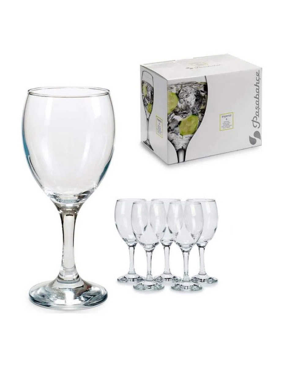 Pasabache Imperial Glass Set, 340 ml, 6 pezzi, trasparente