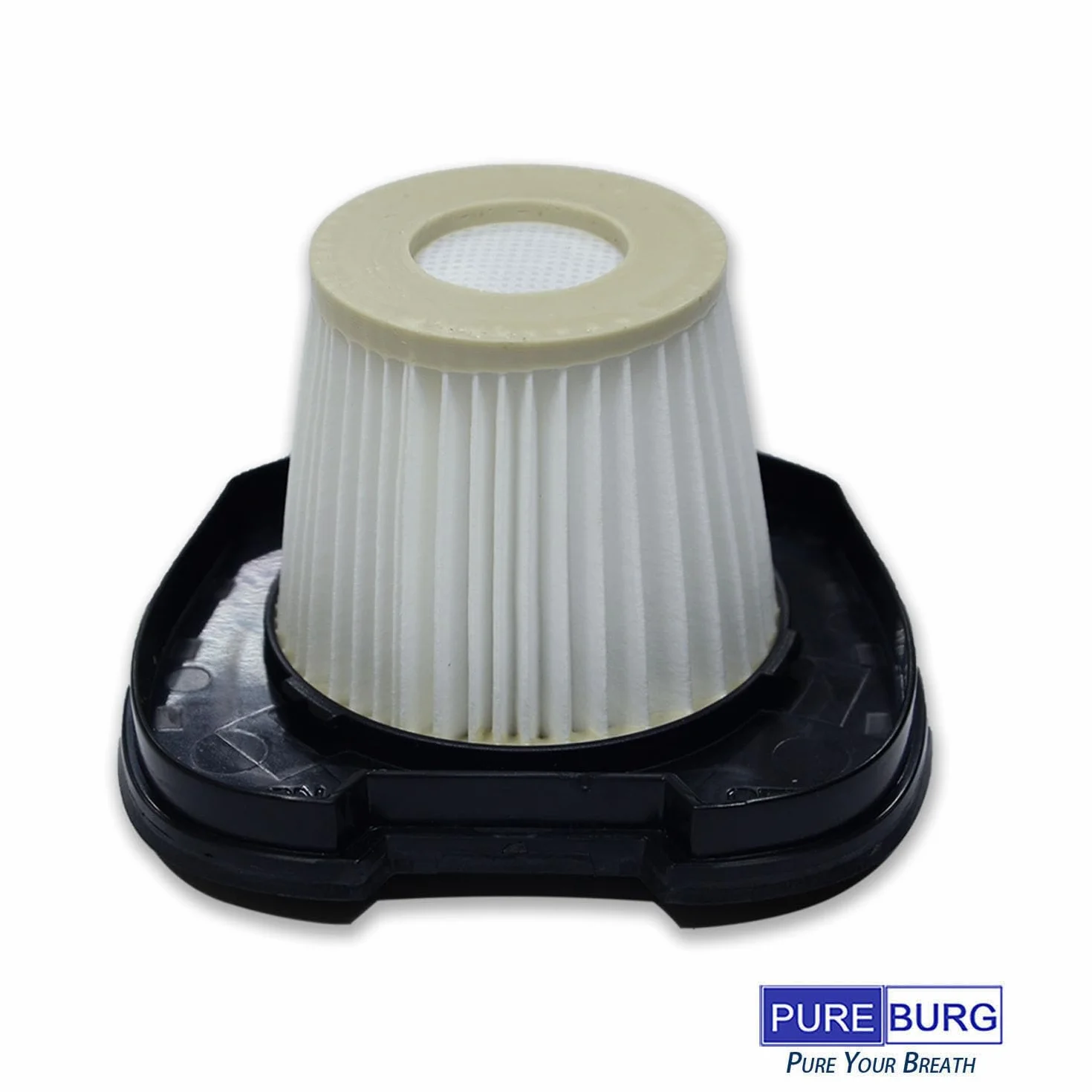 PUREBURG filtro di ricambio compatibile con Bissell 2390, 2390A, 2389, 2284W - gomma per peli di animali domestici agli ioni di litio - confezione da 3 filtri HEPA + rete