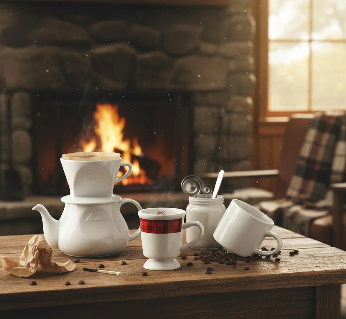 Kalita Ceramic Coffee Dripper 102 - Lotto White # 02001 by Kalita