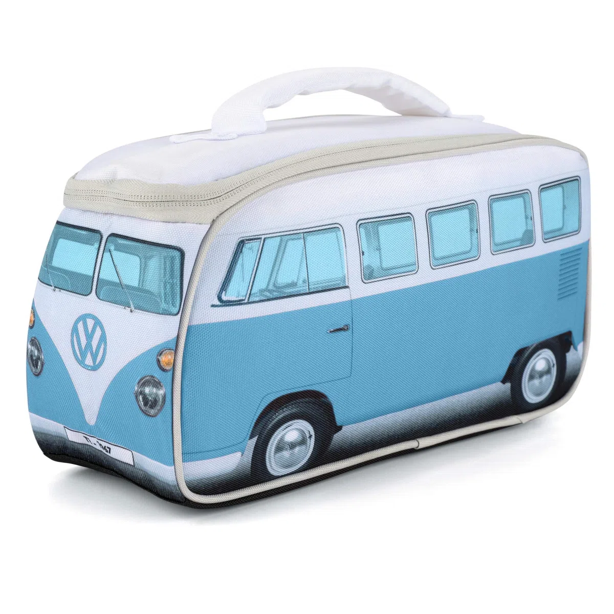 Board Masters VW Collection - Volkswagen Hippie Bus T1 Camper Van Borsa per merenda (Blu)