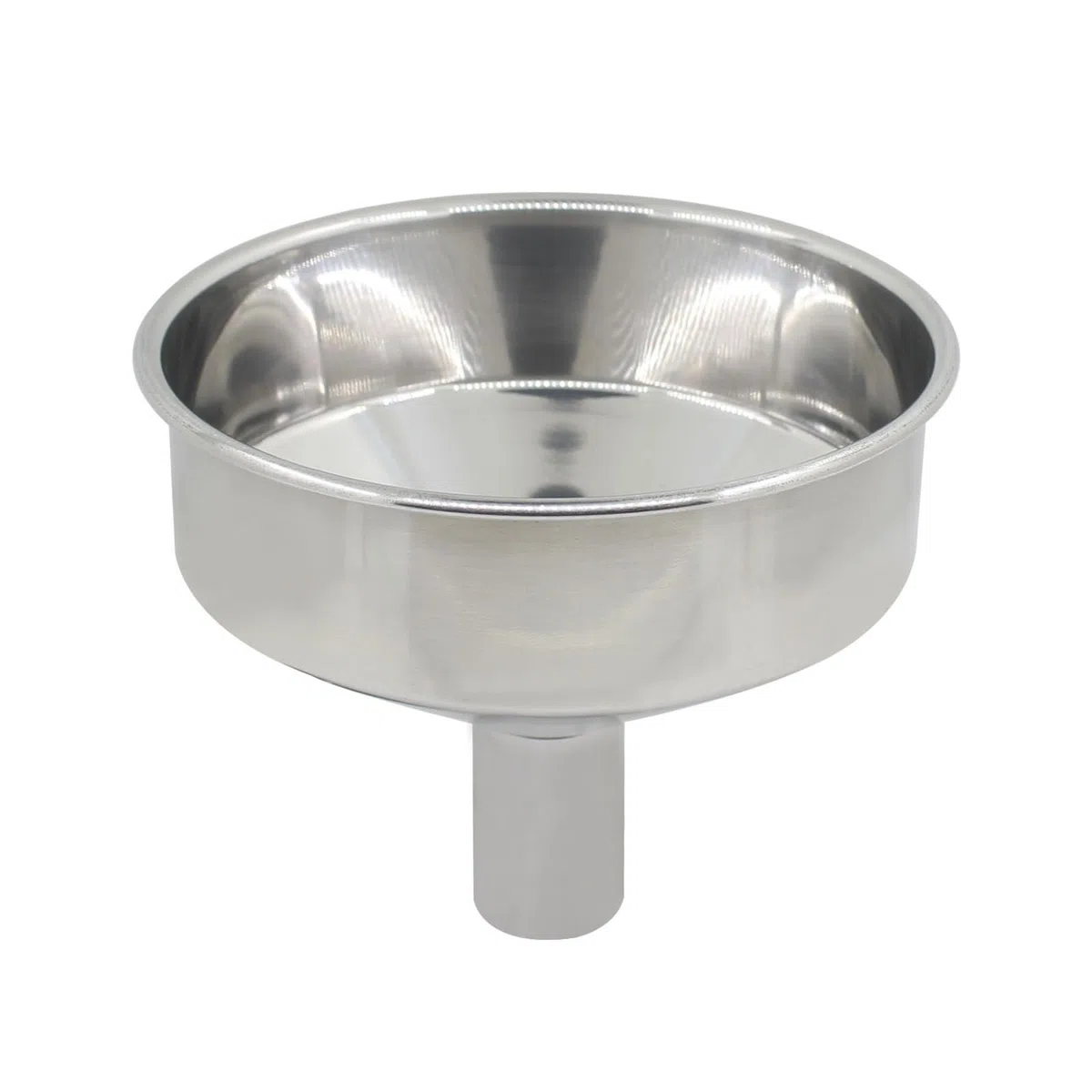 Imbuto Grande in Acciaio Inossidabile 304 con Filtro Imbuto for Olio Domestico Imbuto Industriale Extra-Large 1pz (Color : 250-51mm)