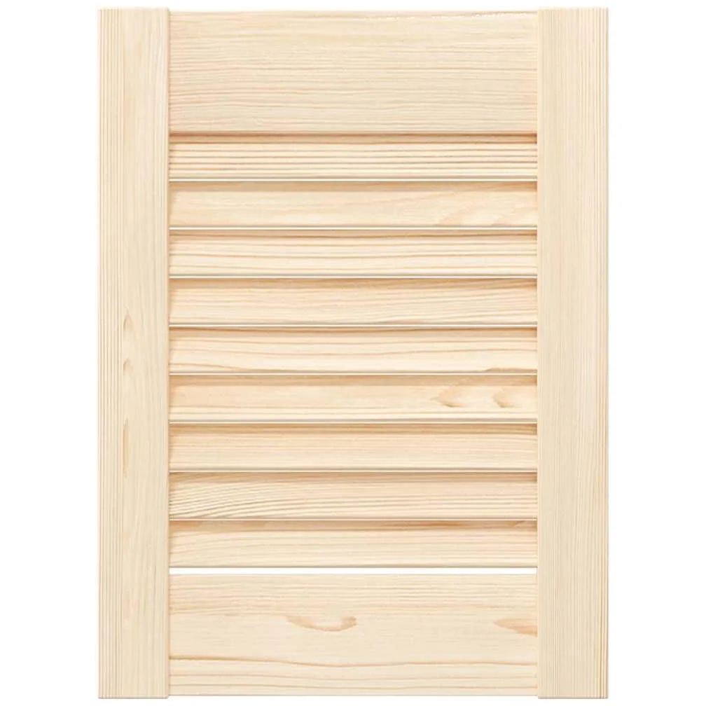 vidaXL Anta con Design a Lamelle 39,5x29,5 cm in Legno di Pino, Porta della mobilia, Porta dell'Armadio, Pannello a lamelle in Legno