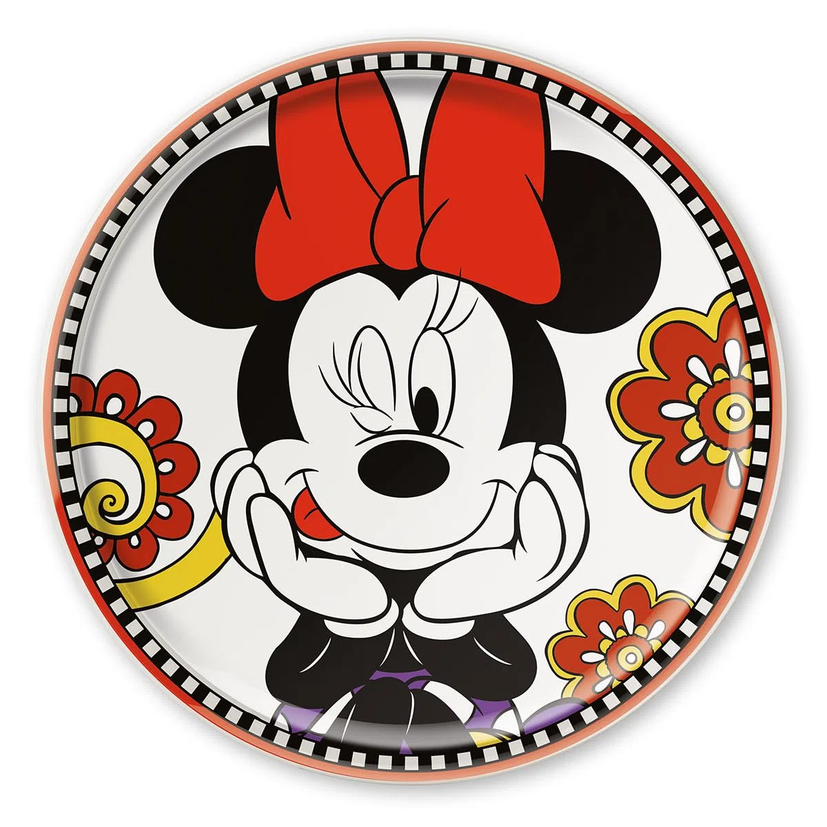 Egan Piatto Pizza Minnie Mouse Disney D.31