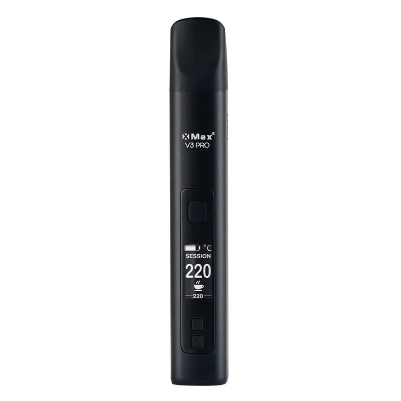 XMAX V3 PRO - Vaporizzatore (nero), evaporatore a convezione, USB C, batteria rimovibile