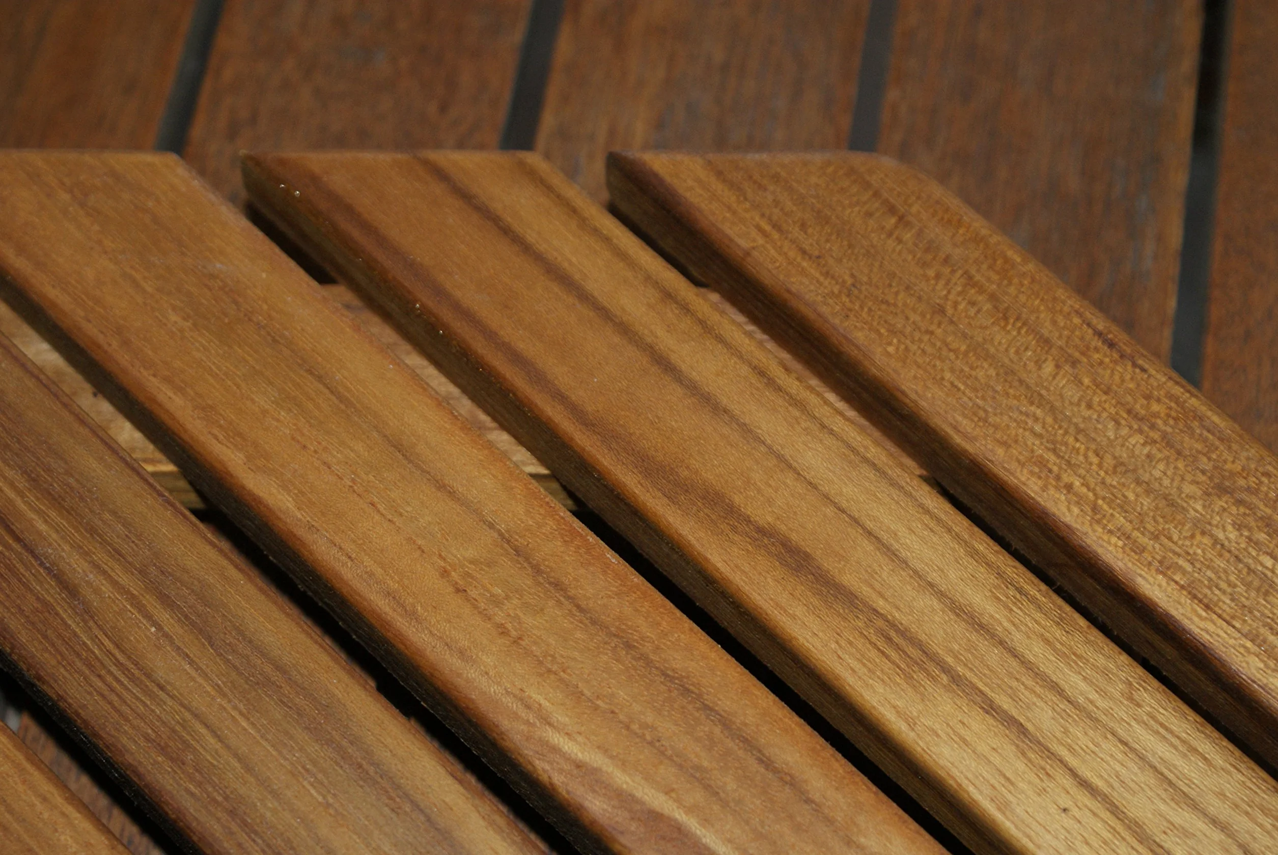 Asinox TEK4A5070 Doccia Legno Marrone Grigliato 70 x 50 x 4 cm