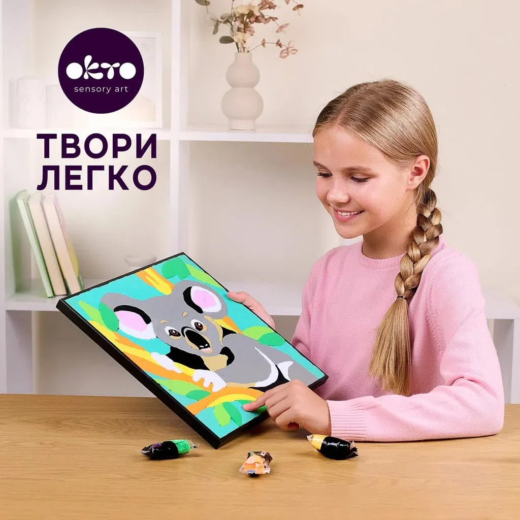 OKTO Koala Paint/Clay by numbers