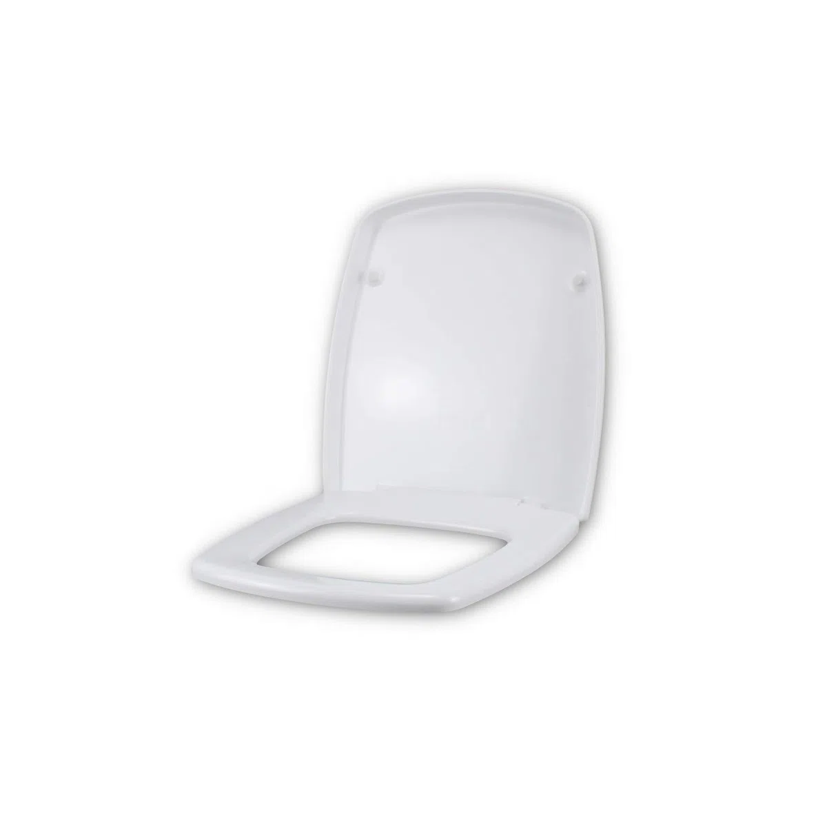 Copriwater per GALASSIA SA02 come ORIGINALE TERMOINDURENTE BIANCO cerniera inox normale
