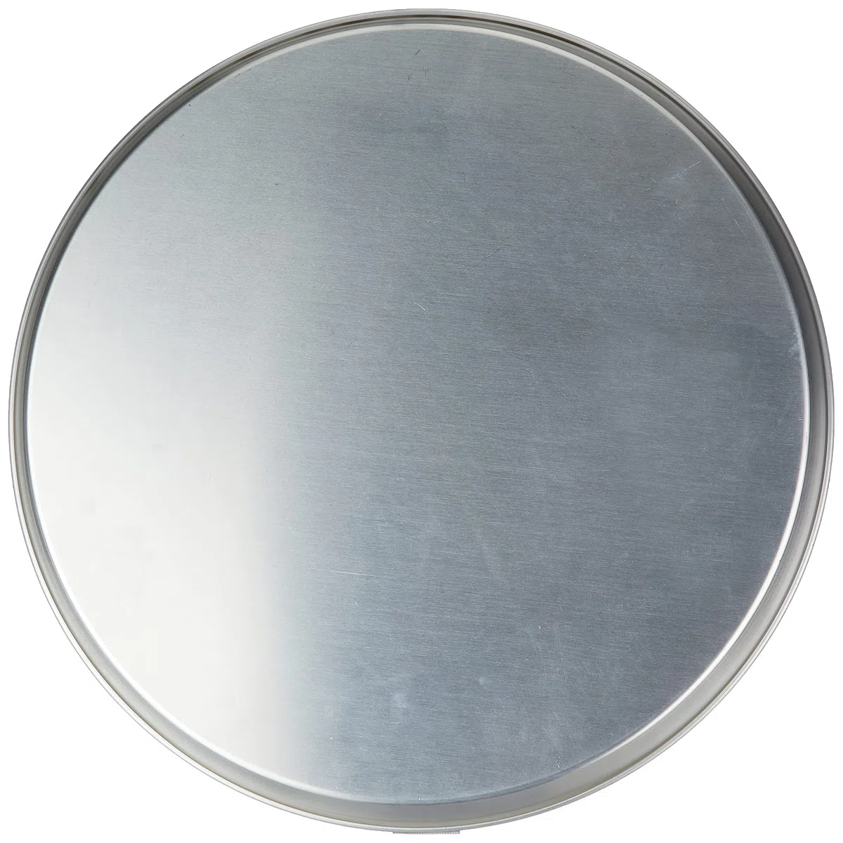 Pentole Agnelli Linea Pasticceria e Pizza Tortiera Conica in Alluminio con Orlo (H 3 cm), Argento, 45 cm