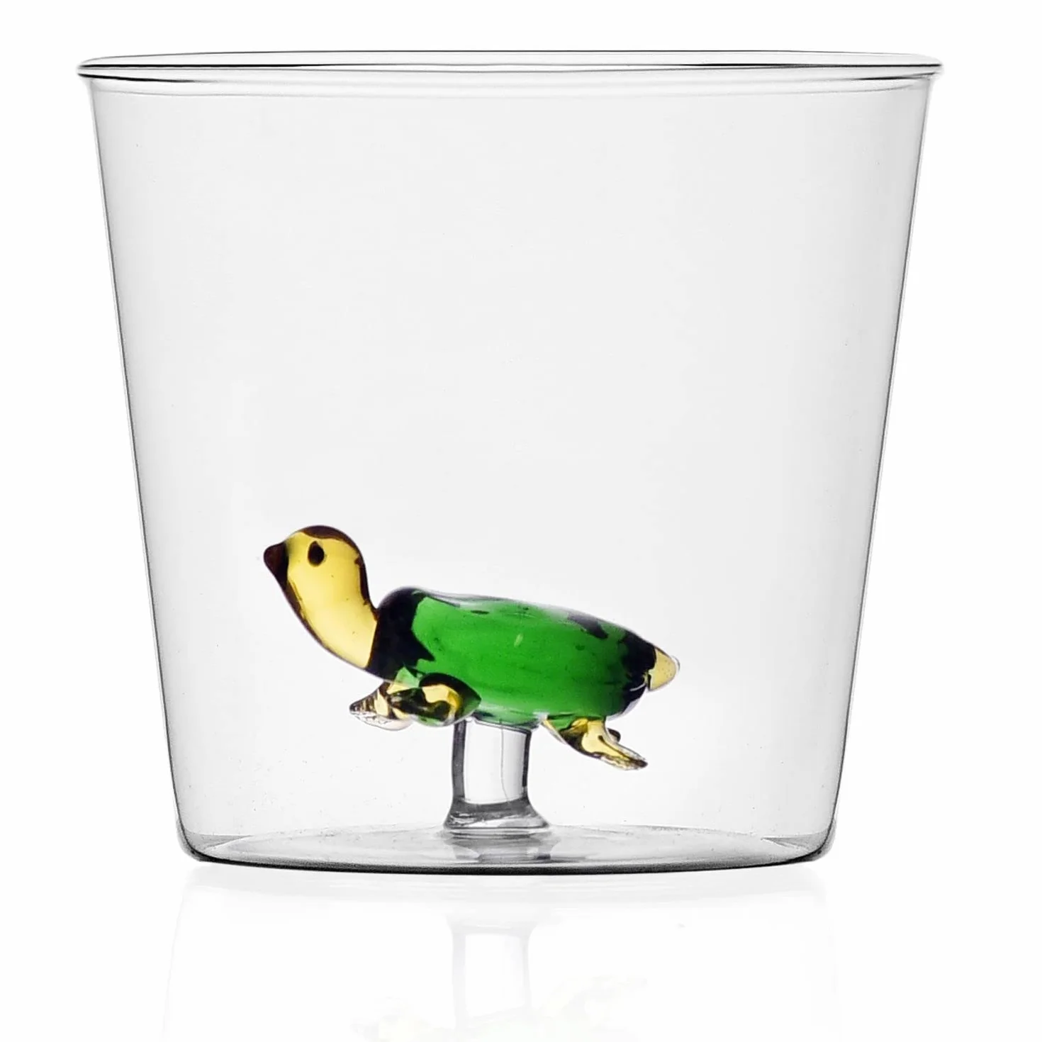 Ichendorf Set 6 Bicchieri da Acqua in vetro Decorato Animali Animal Farm