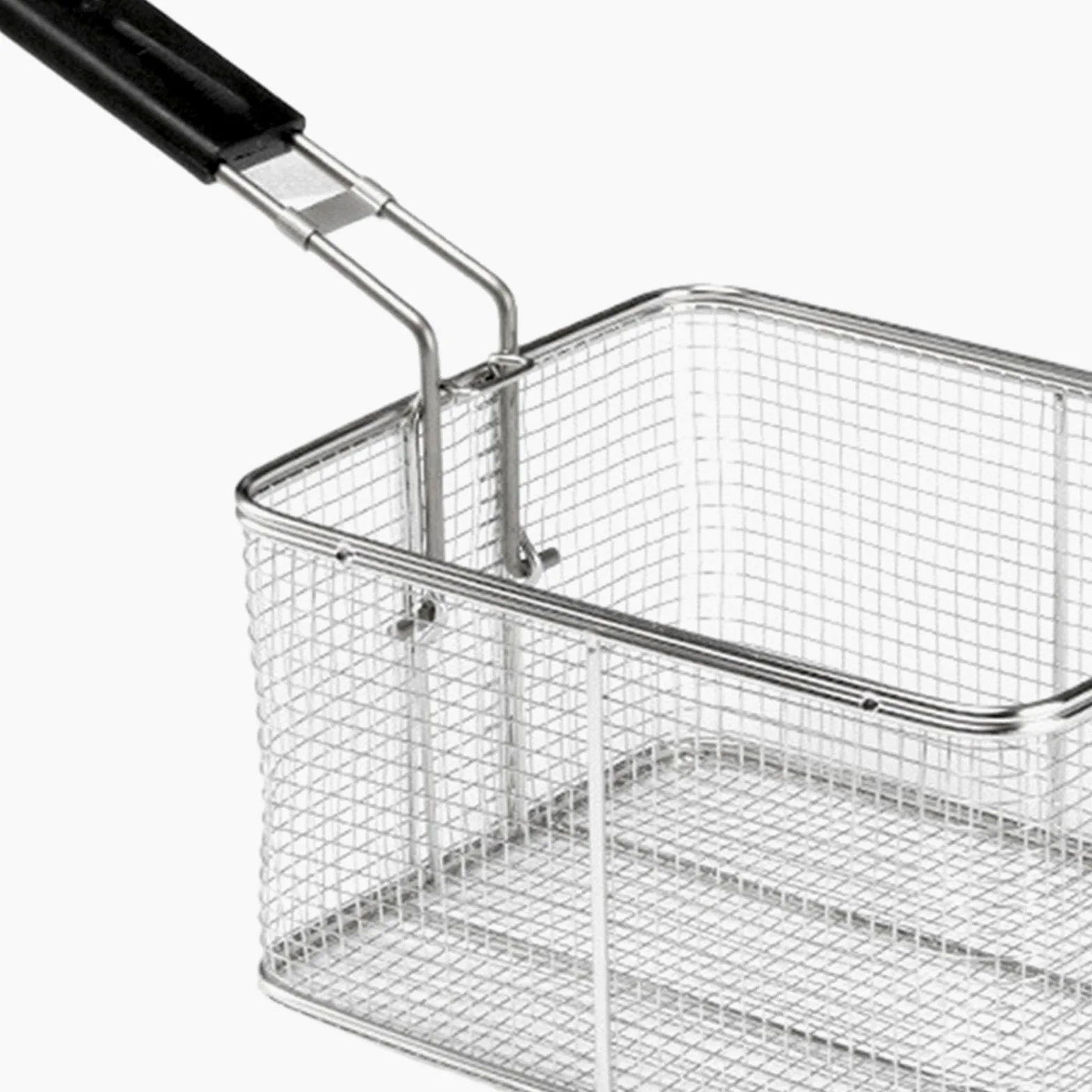 Cestello per Friggere, Utensile Da Cucina Multiuso Cestello Friggitrice Cestino Quadrato in Acciaio Inox per Friggere, Scolare E Sciacquare Le Patate, Stile D