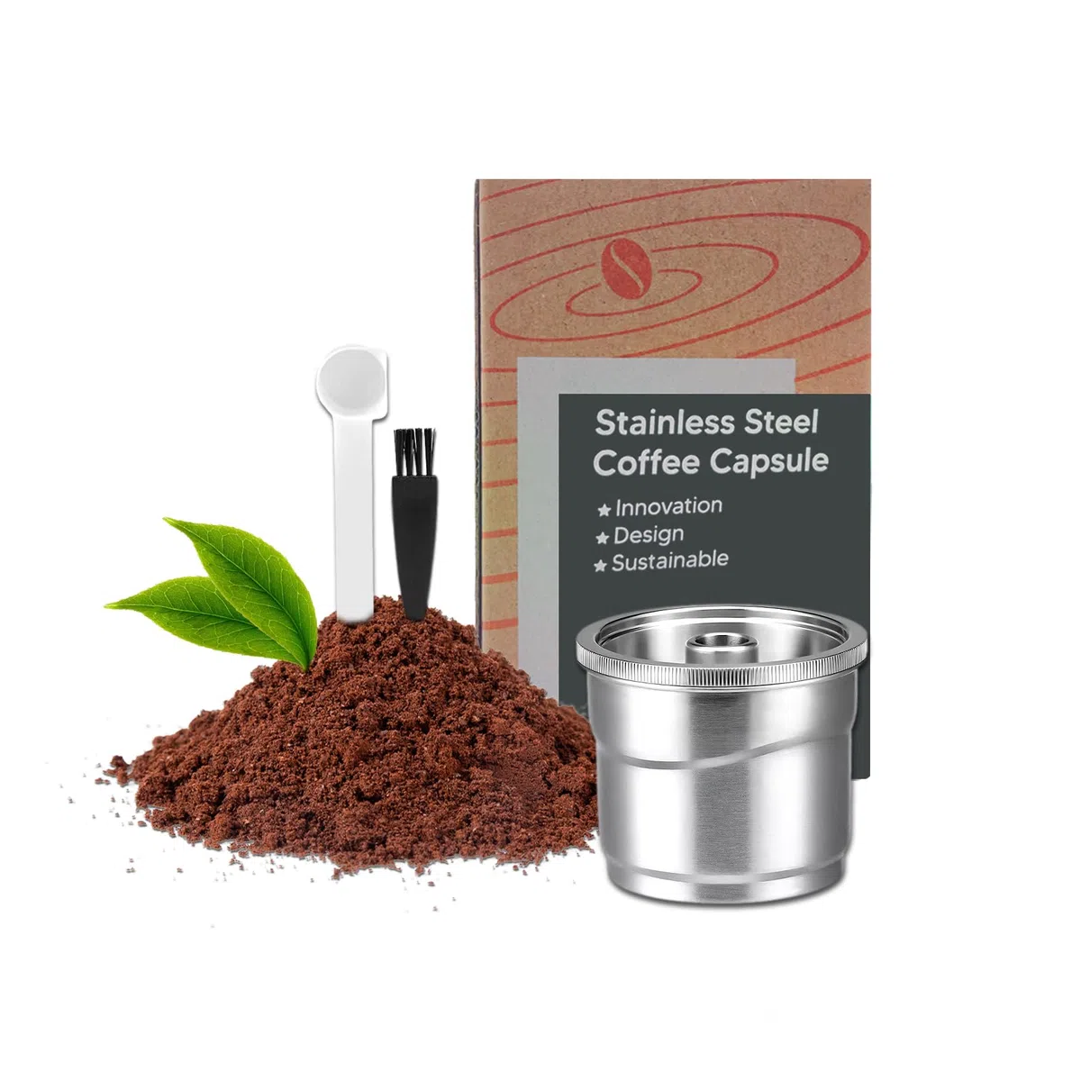 Inossidabile Acciaio Caffè Capsule Riutilizzabile Compatibile con ILLY Caffè Macchina per Y1.1 Y3 Y5 X7.1 X9