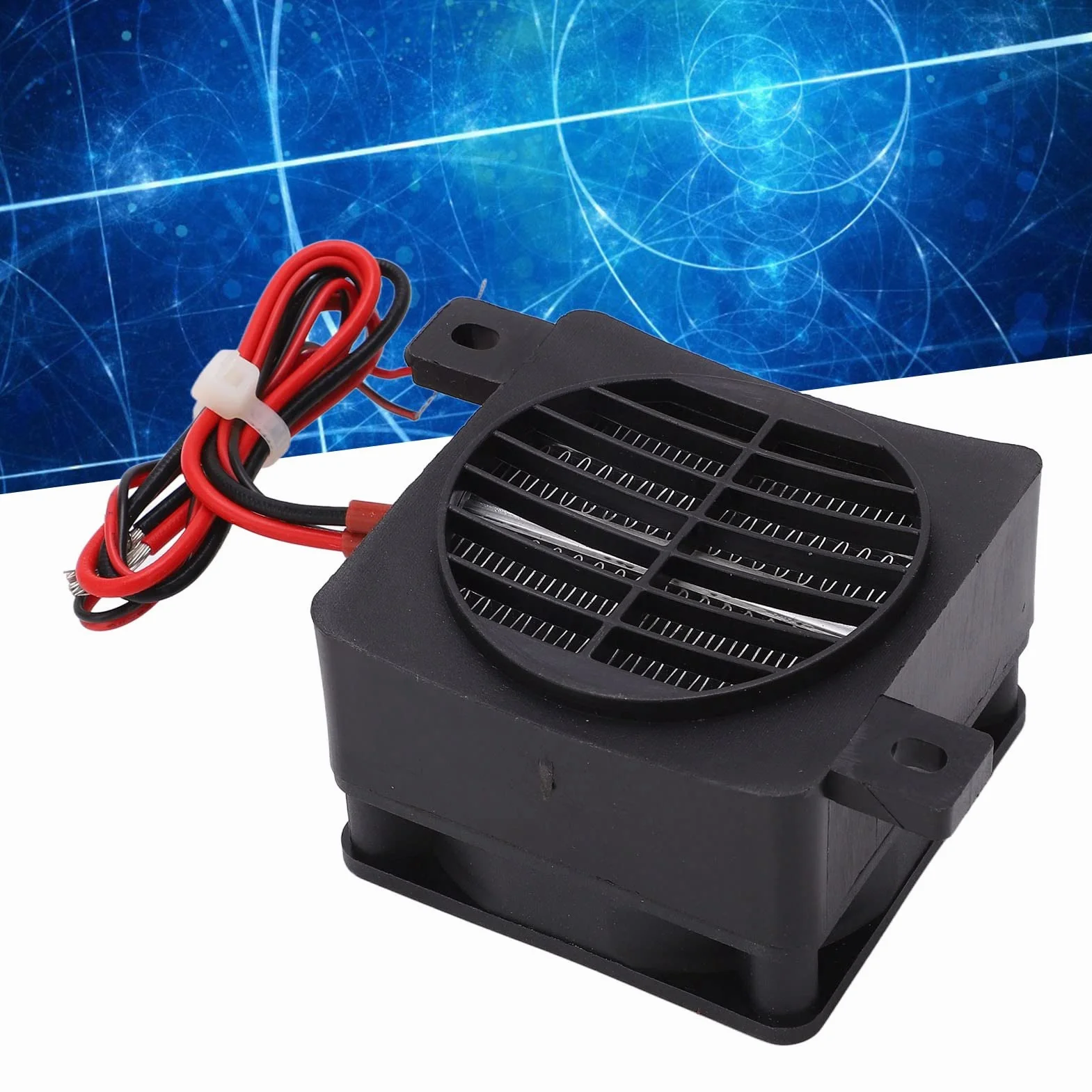 Mini Termoventilatore PTC, 12 V 50 W ± 25%, Riscaldamento Rapido Ed Efficiente, Design Compatto, Resistente Alle Alte Temperature, con Tecnologia di Riscaldamento Termostatico in