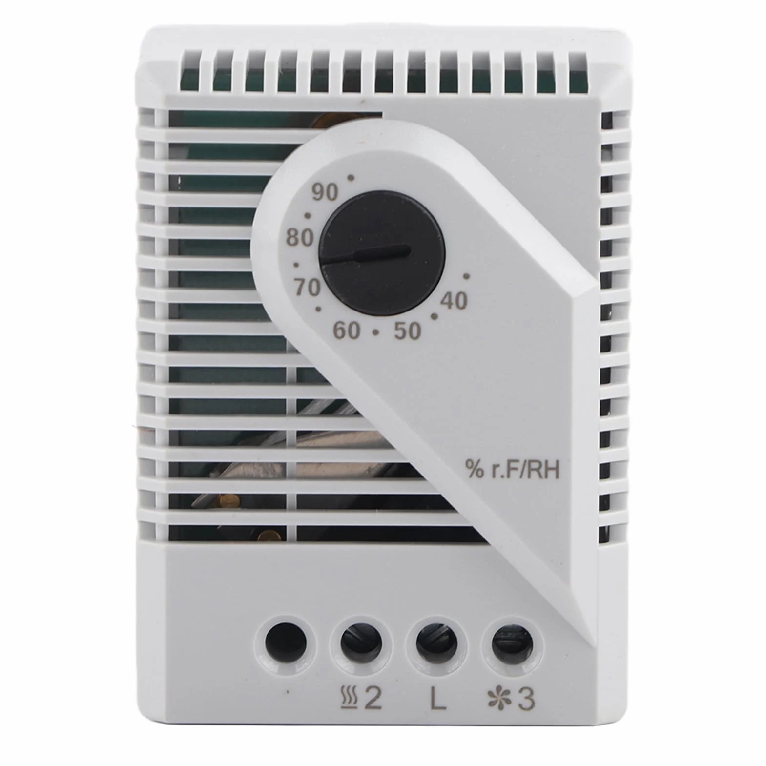 MFR012 Regolatore di umidità con Custodia in Materiale PC per Regolatore di umidità per Mobile TV, Slot per Guida Posteriore Terminale a 2-3 Poli, Elevata Resistenza Meccanica,