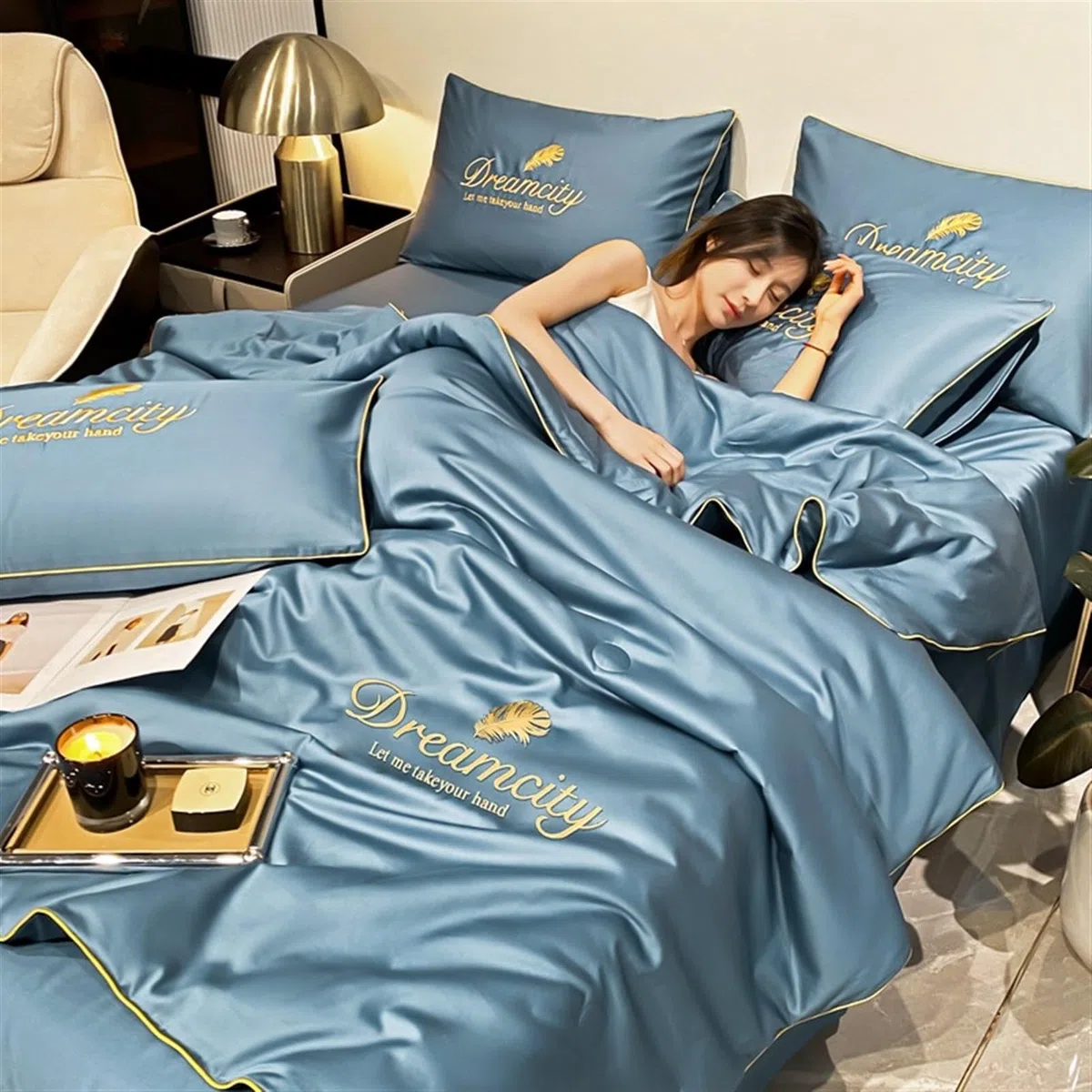 Trapunta Estiva Semplice in Seta di Ghiaccio, Coperta Estiva Premium Cool Ice Silk, Consolatore del Condizionamento d'Aria, Seta di Ghiaccio Semplice, per Dormire