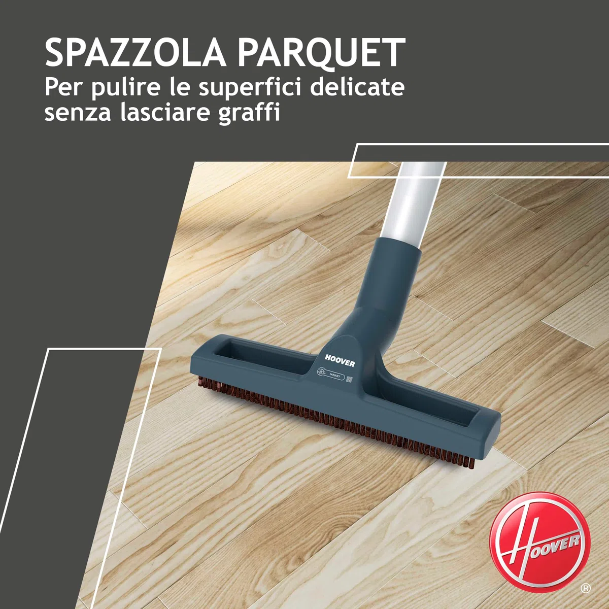 Hoover BR71_B30, Aspirapolvere a traino senza sacco, 700 W, 2 litri capacità bin, 78 Decibel, Mini turbo spazzola, Nero/Verde/Grigio Fumo