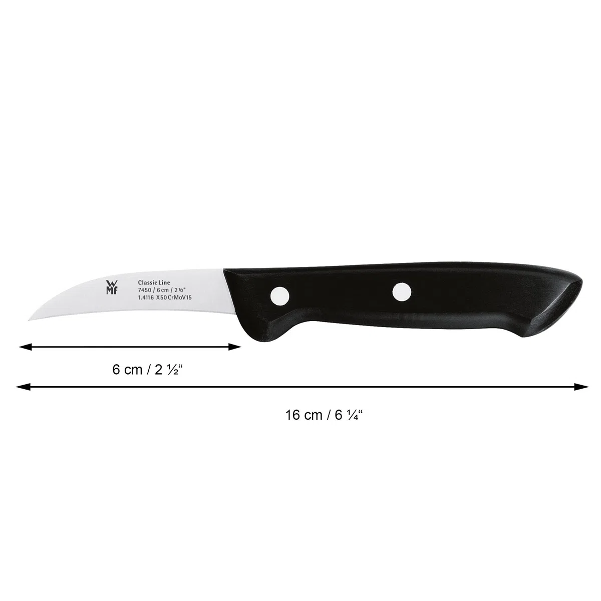 WMF 1874506030 paring Coltello 6,0 cm Classic Line