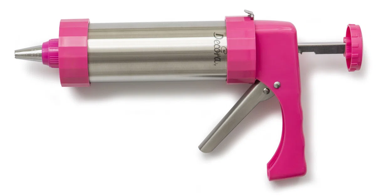 Decora 0142010 Pistola Per Biscotti Con 13 Trafile E 8 Beccucci
